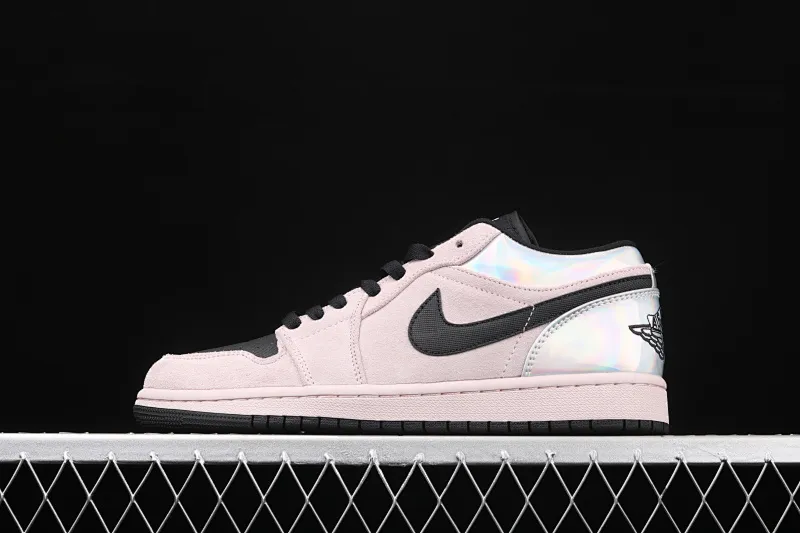 All categories Air Jordan Jordan series basketball shoes Air Jordan 1 Low New version Air Jordan 1 Low "Fossil" AJ1 Joe 1 laser pink low-top cultural and leisure sports sneakers CV3043-602
